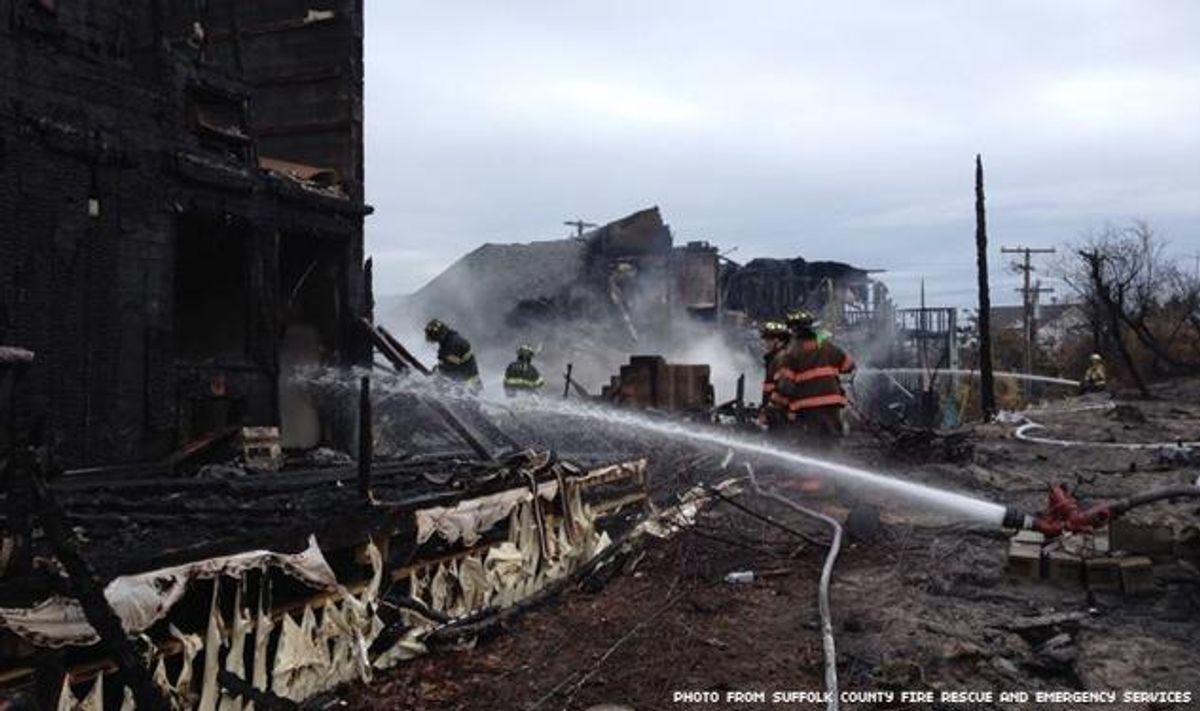 Cherry Grove Blaze Destroys Two Landmarks