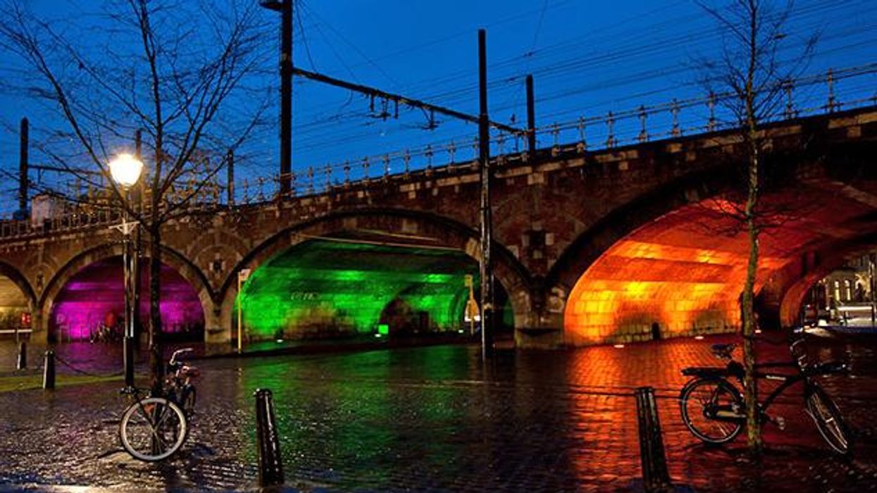Antwerp Cuts Ribbon On Massive LGBT Monument