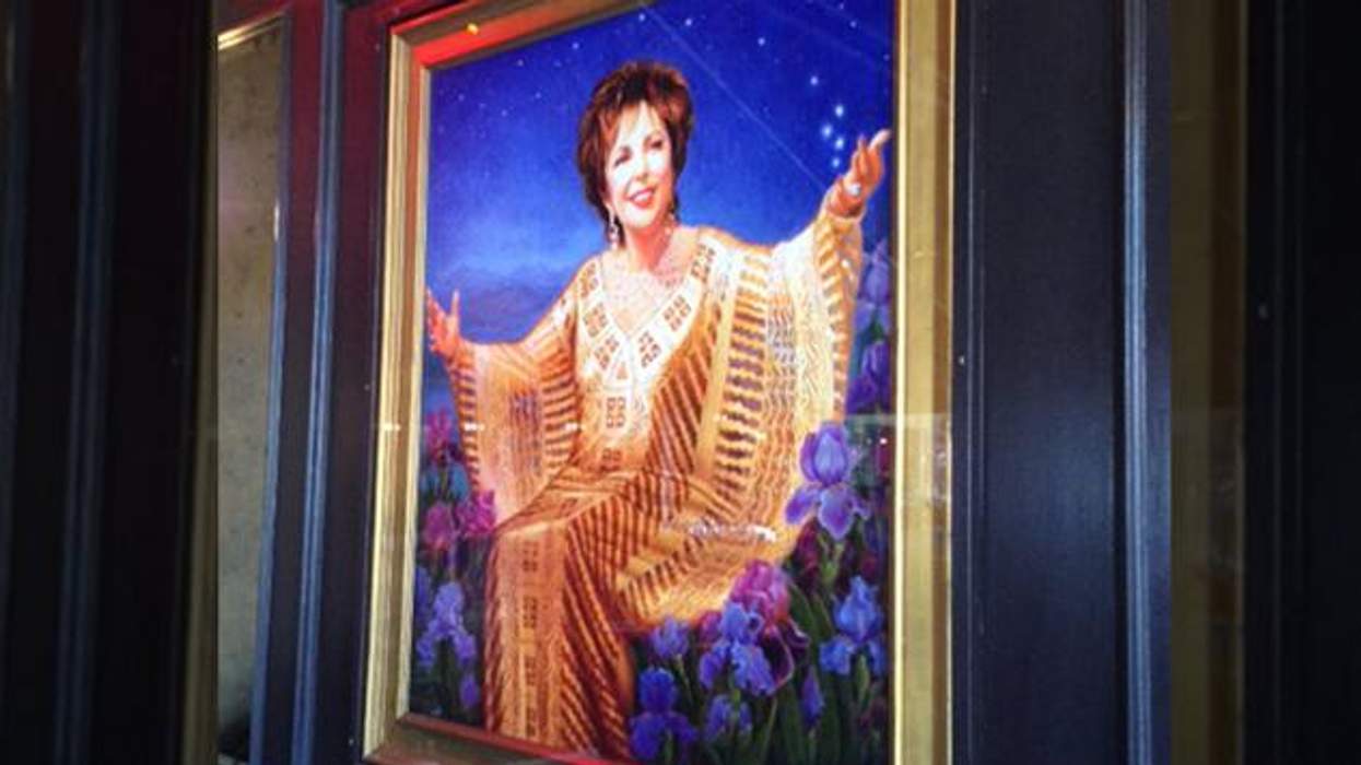 West Hollywood Fight Breaks Out Over Liz Taylor Portrait