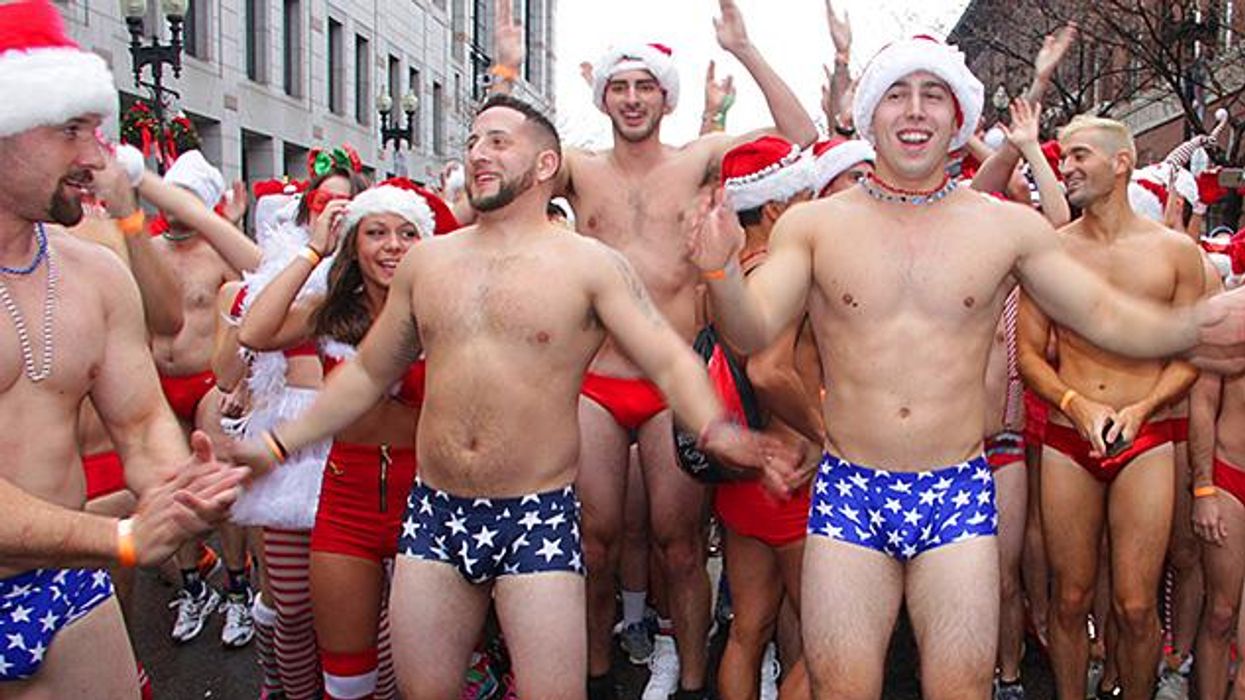 Winter in Boston: Perfect Time for a Speedo Run