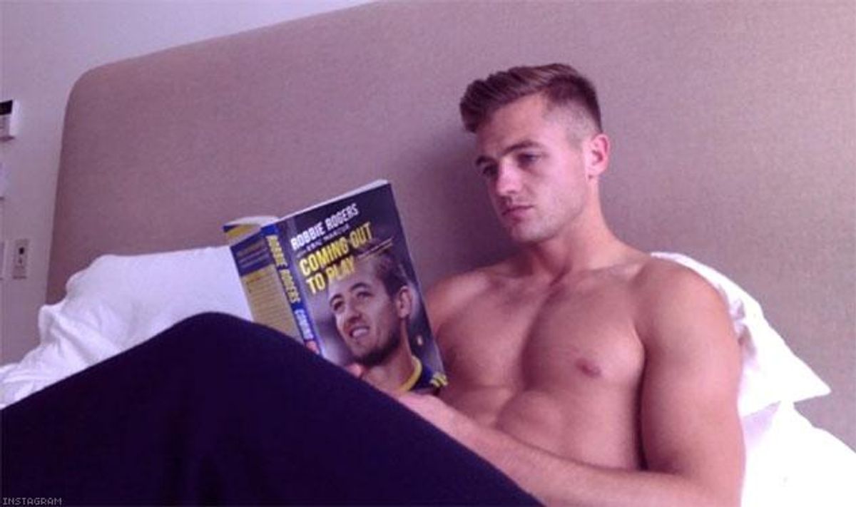 PHOTOS: Get Up Close With Robbie Rogers in WeHo