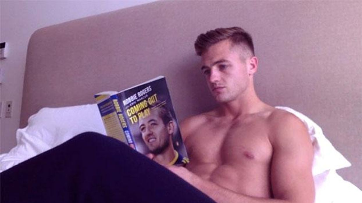 PHOTOS: Get Up Close With Robbie Rogers in WeHo