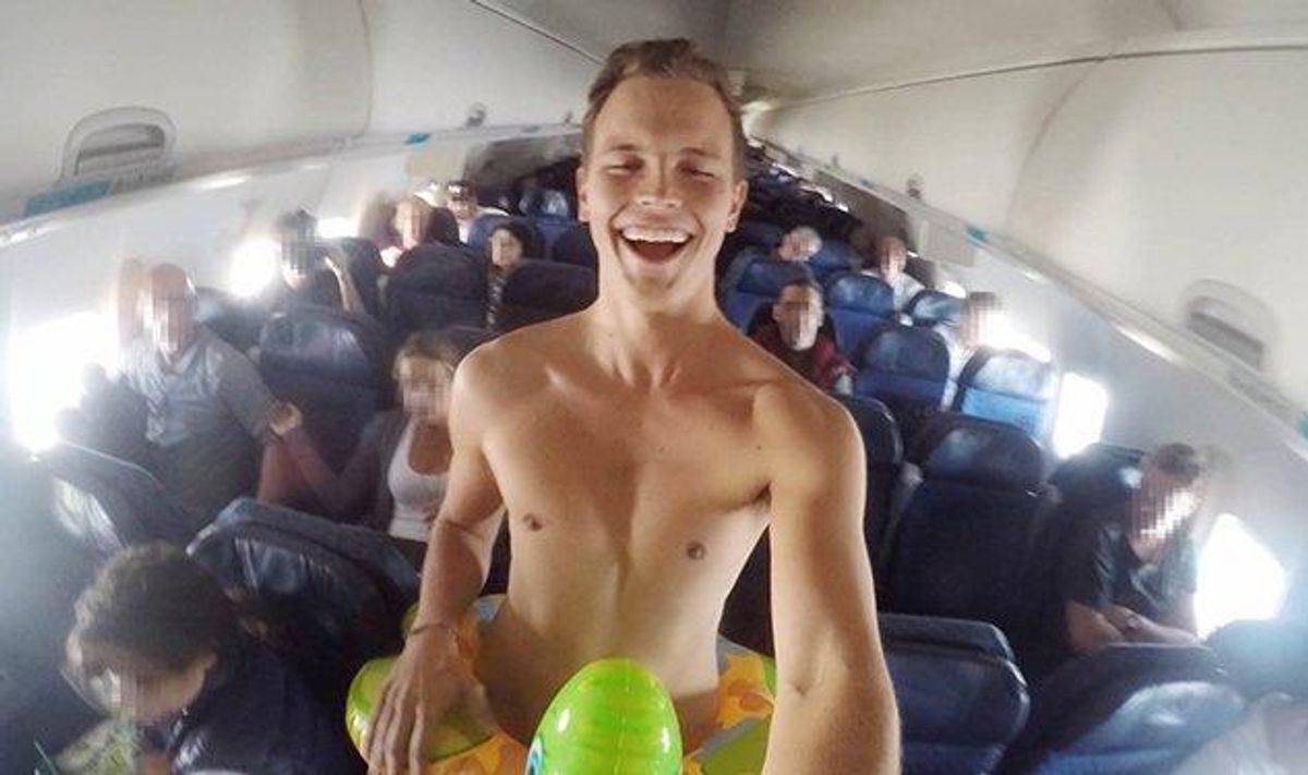 Note to Self: Never Wear a Speedo on an Airplane