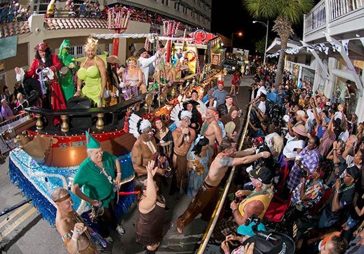 PHOTOS: Key West's Fantasy Fest Parade Gets a Tiny Bit Serious