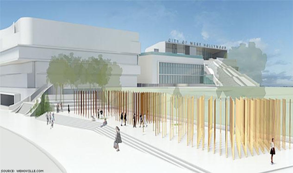 Check Out Designs for WeHo's AIDS Memorial