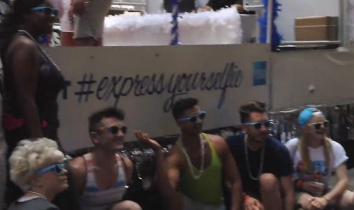 VIDEO: Amex, Out's #ExpressYourSelfie Takes Over NY Pride