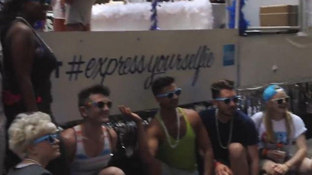 VIDEO: Amex, Out's #ExpressYourSelfie Takes Over NY Pride