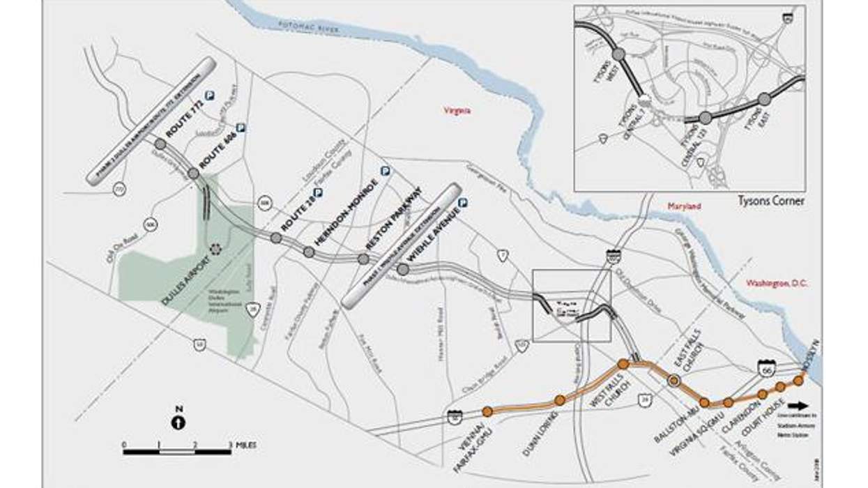 DC's Newest Rail Line Whisking Passengers to Virginia