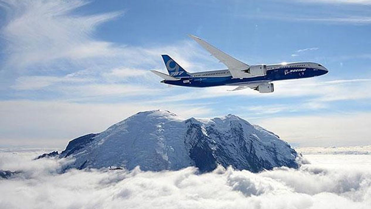 WATCH: Boeing's New Mega-Jet Shoot Up in the Air