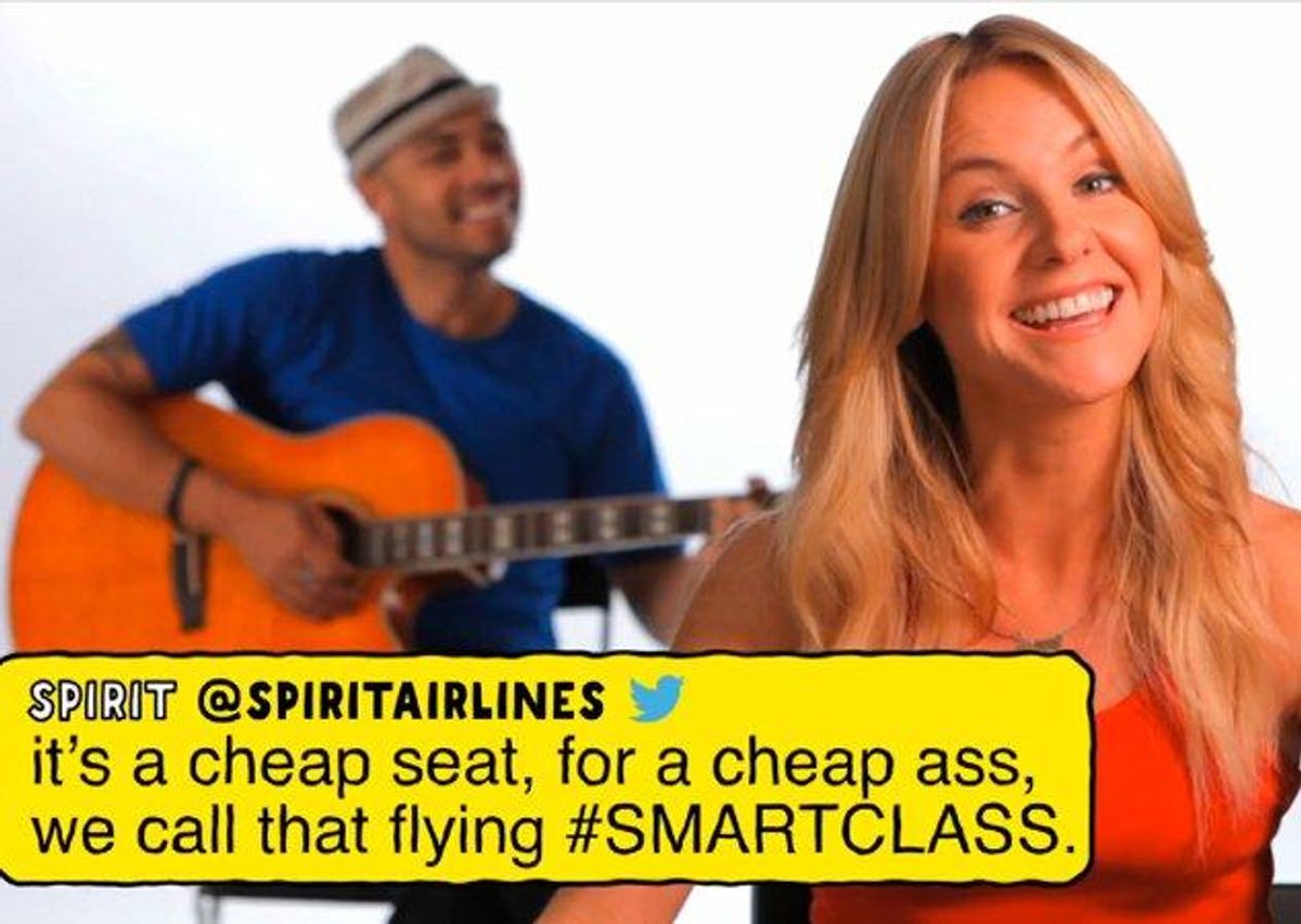 WATCH: Hate on Spirit Airlines for the Chance to Win Free Miles