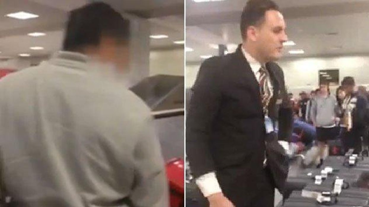 Flight Attendant Hit With Antigay Slur, Fights Back