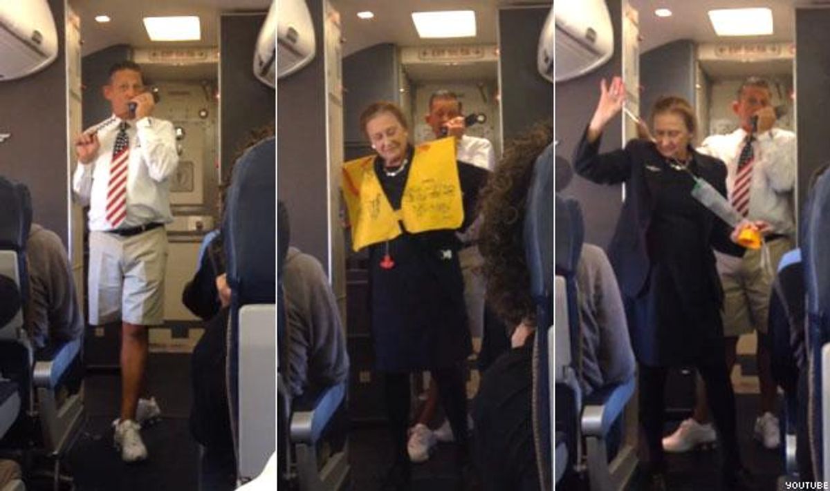 VIDEO: The Funniest Flight Attendant Ever (At Least at Southwest)