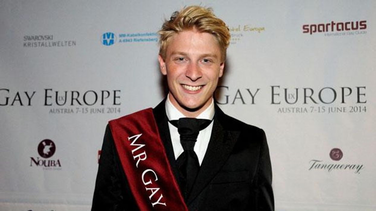 Meet the New Mr. Gay Europe