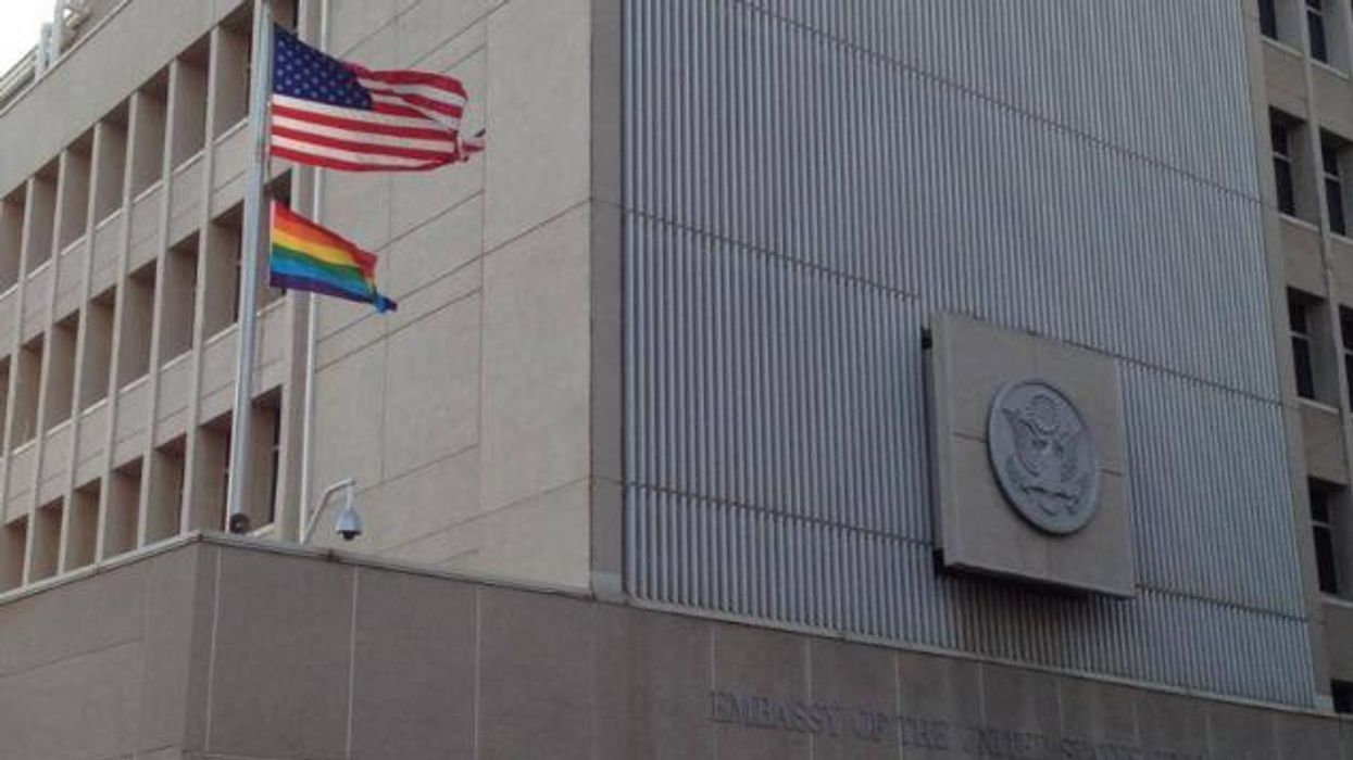 Pride Flag at US Embassy in Tel Aviv Incites Fury