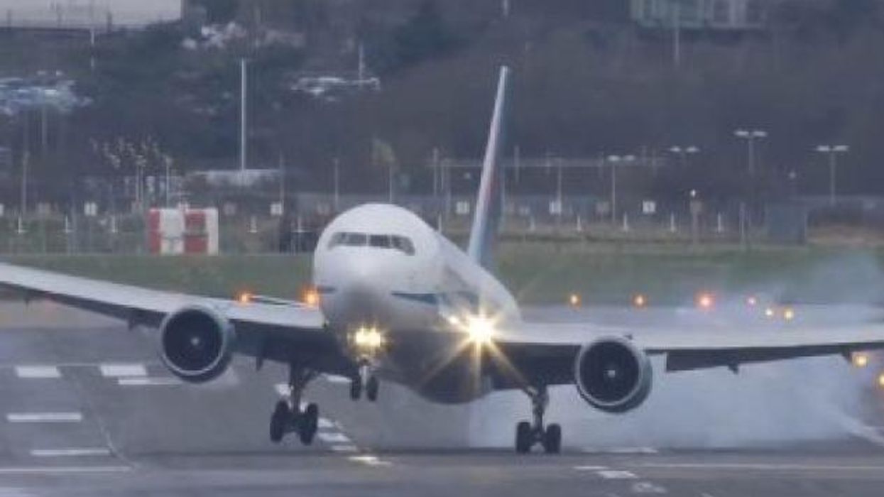 WATCH: Planes Battle Birmingham, England's Tail Winds