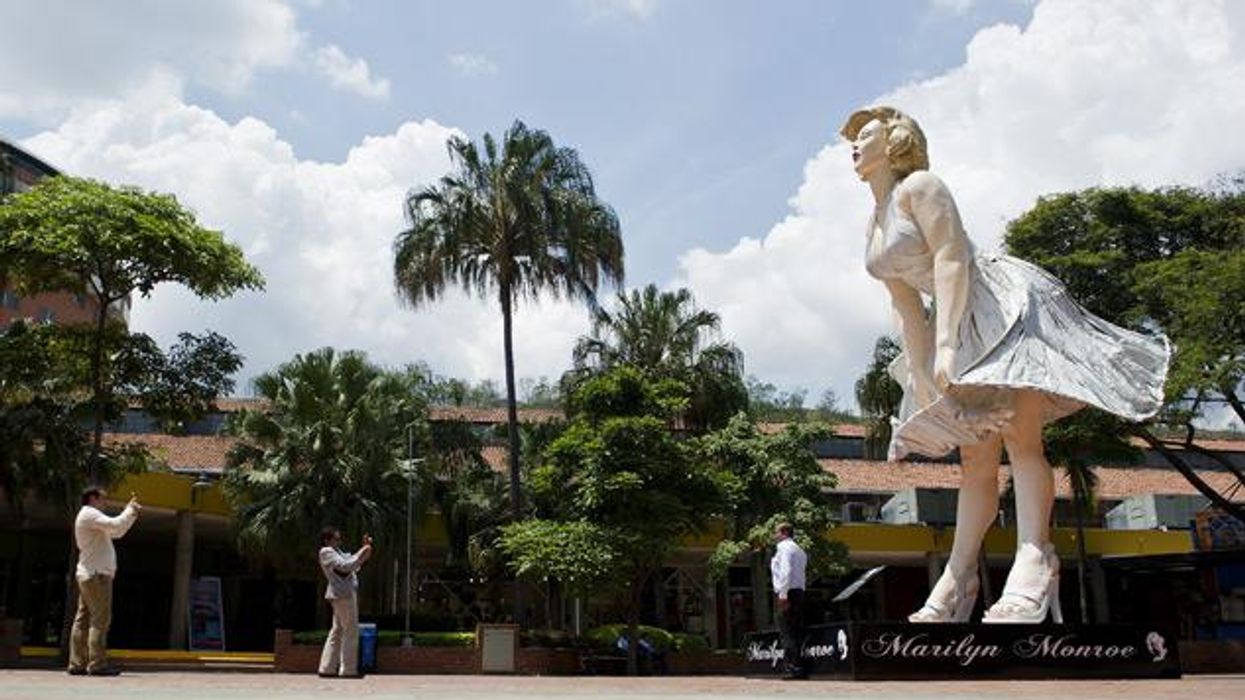 Marilyn Leaving Palm Springs… For Jersey