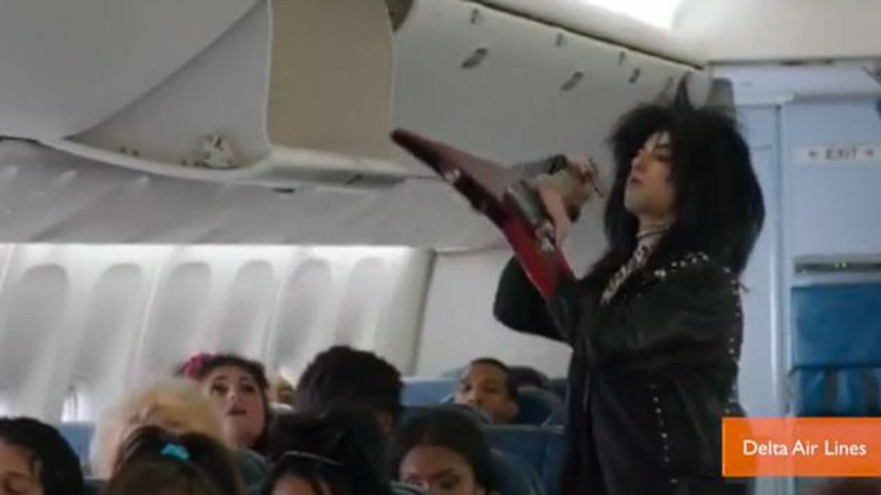 Delta Safety Videos Go Back to the '80s