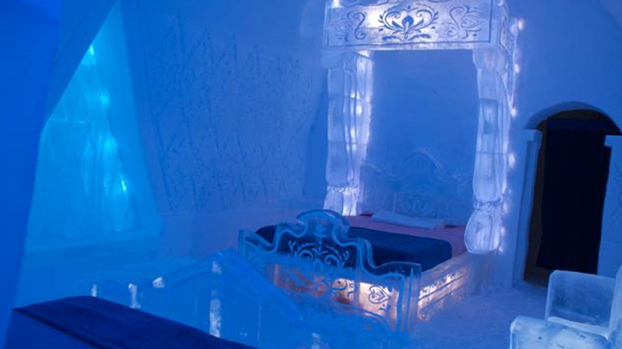 Quebec City Hotel Getting Frozen Treatment