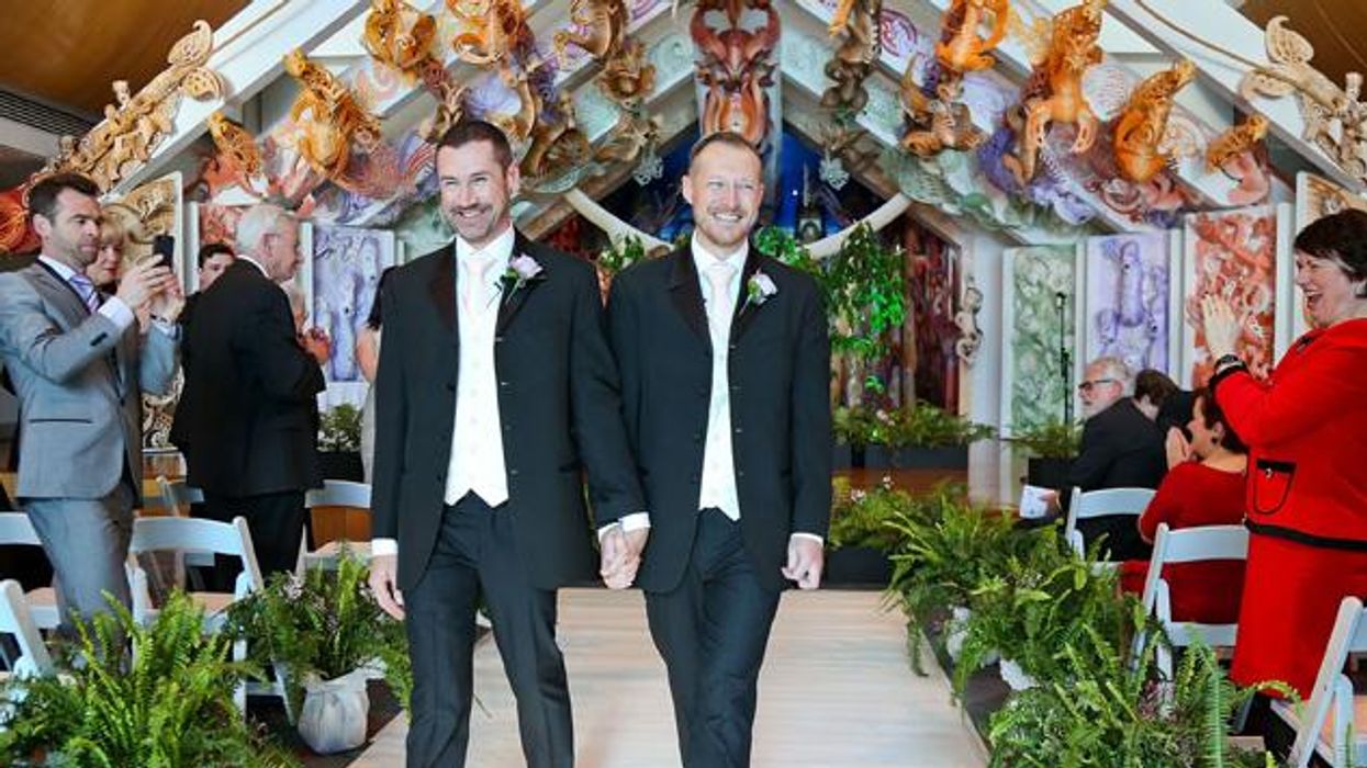 PHOTOS: Australia's First Same-Sex Spouses