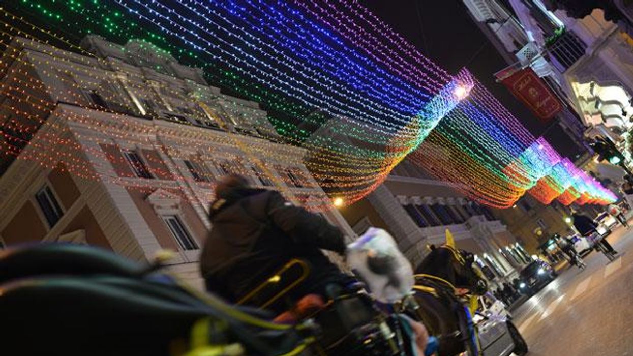 PHOTOS: Rome's LGBT-Friendly Christmas Lights