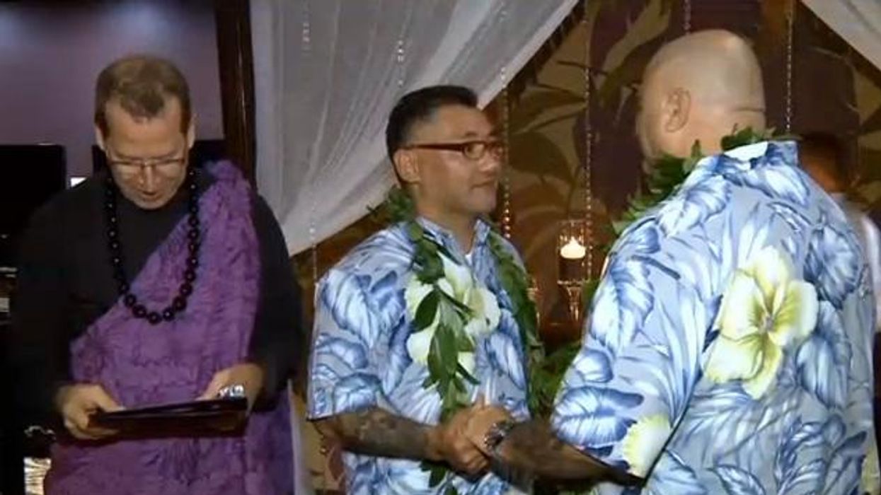 First Same-Sex Couples Marry in Hawaii