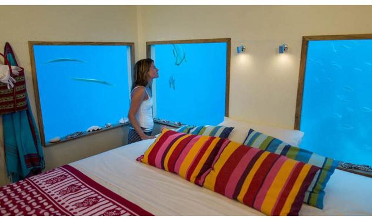 Hotel Allows You to Sunbathe on the Ocean, Sleep Underwater