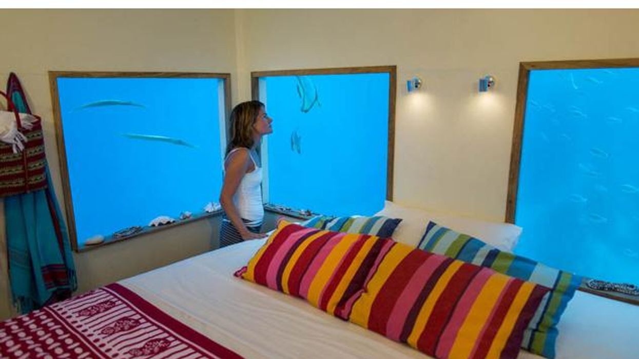 Hotel Allows You to Sunbathe on the Ocean, Sleep Underwater
