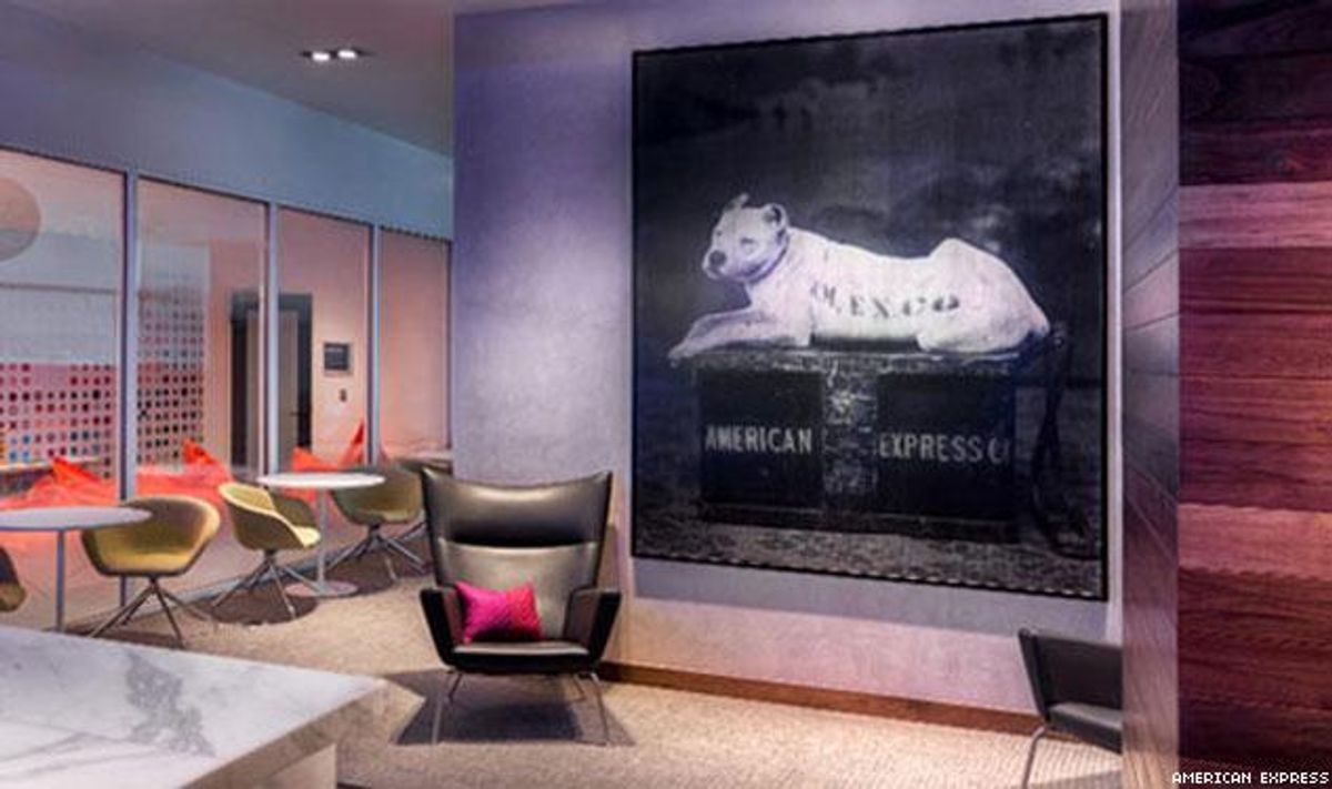 DFW Airport Gets Fancy AmEx Lounge