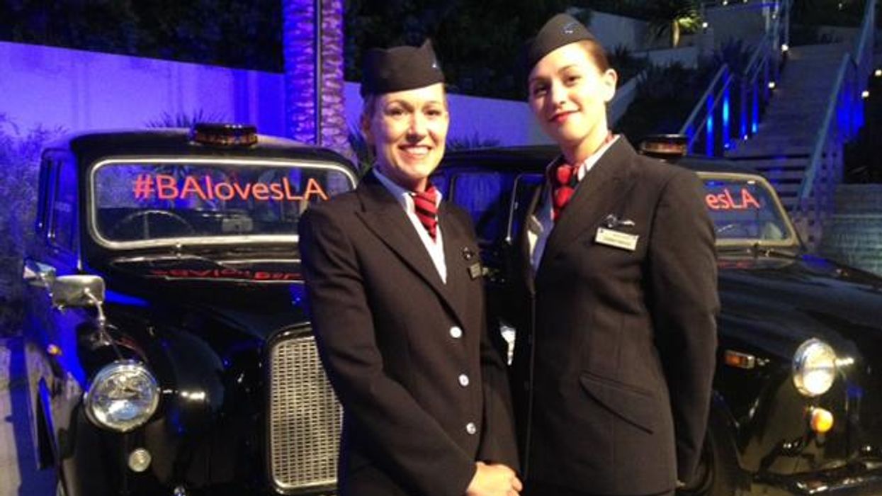 PICTURES: British Airways Glam A380 L.A. Launch Party