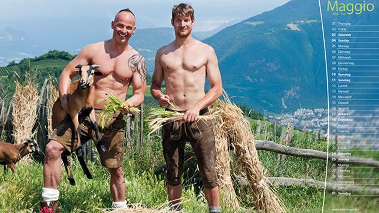 12 Months of Naked Men in the Alps