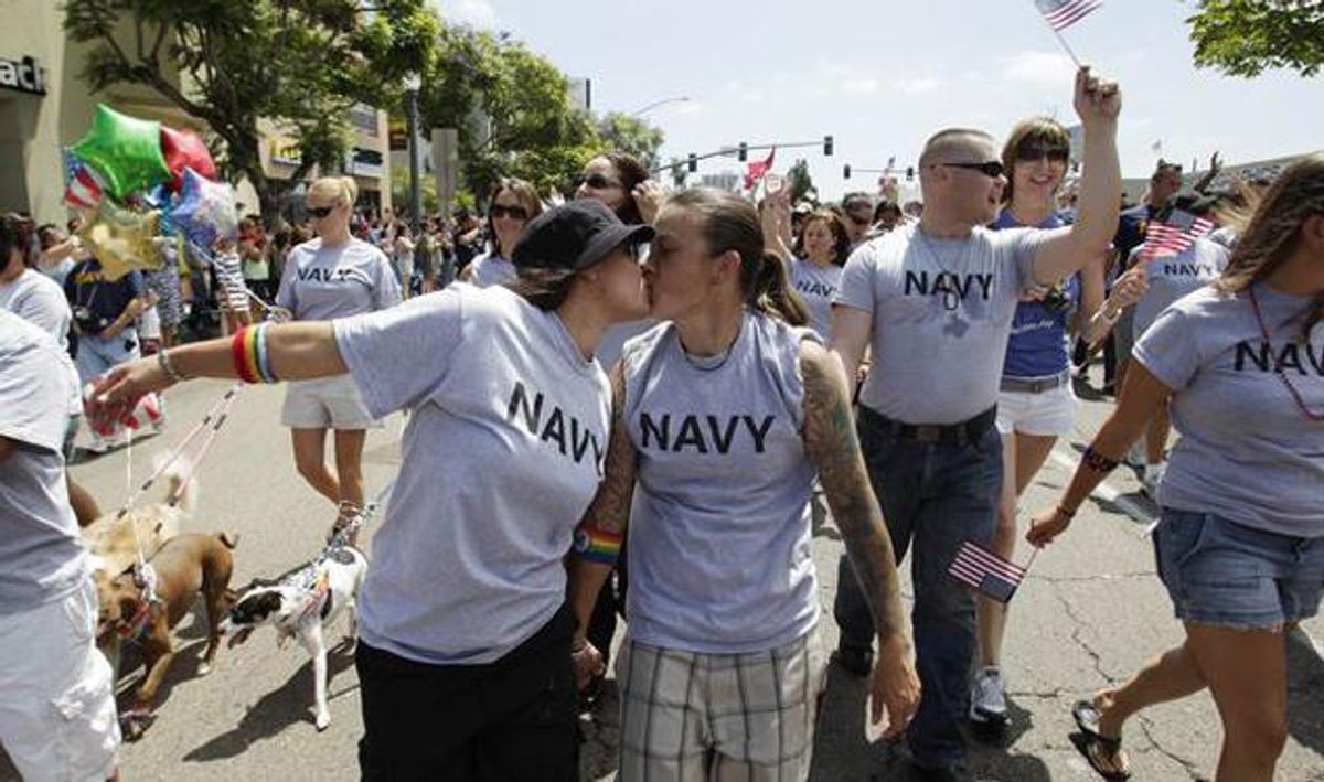Gay Troops May Be Allowed to Travel to States With Marriage Rights
