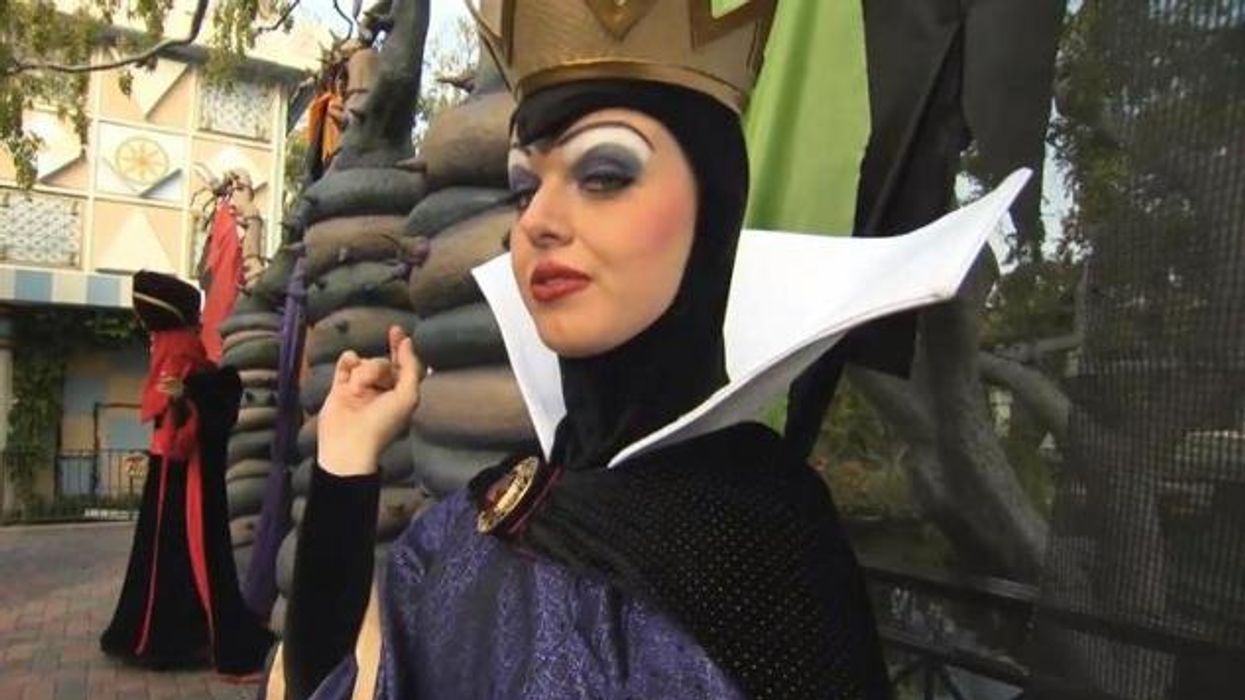 WATCH: Evil Queen Out-Queens Disneyland Patron