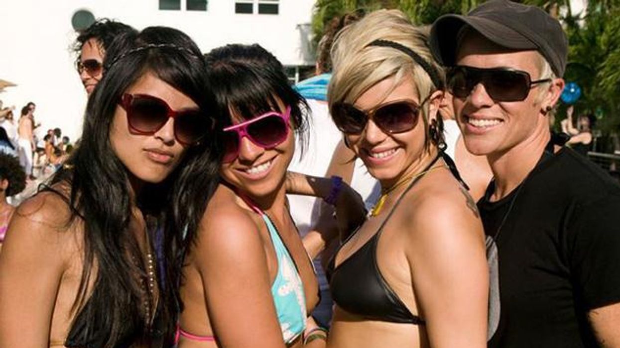 Miami's Aqua Girl: Partying in a Bikini for a Good Cause 