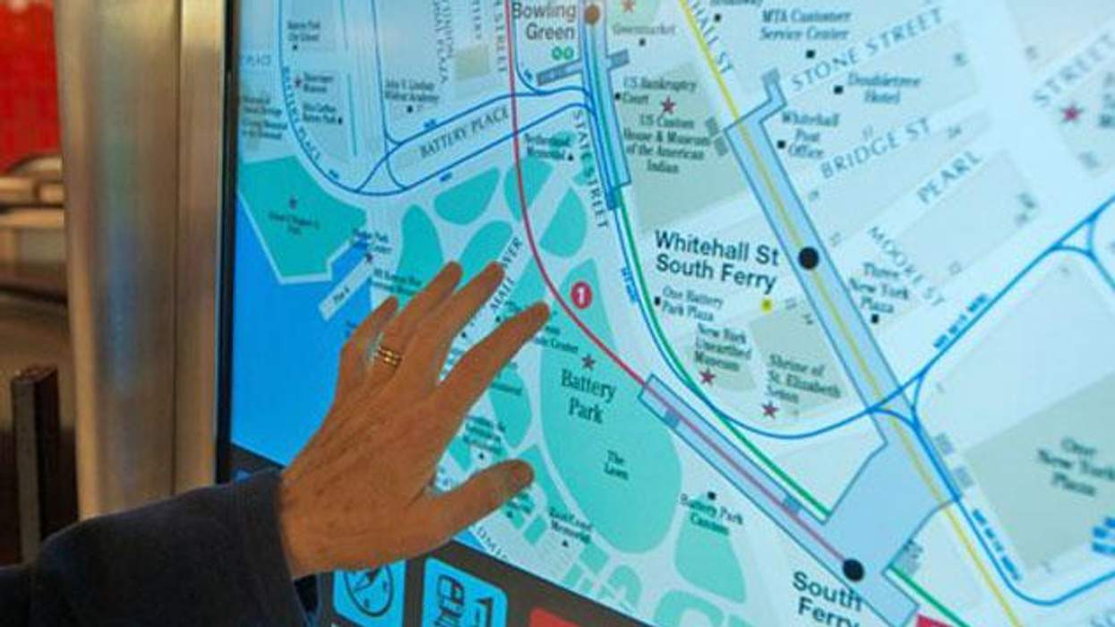 NYC Welcomes Touchscreen Subway Maps