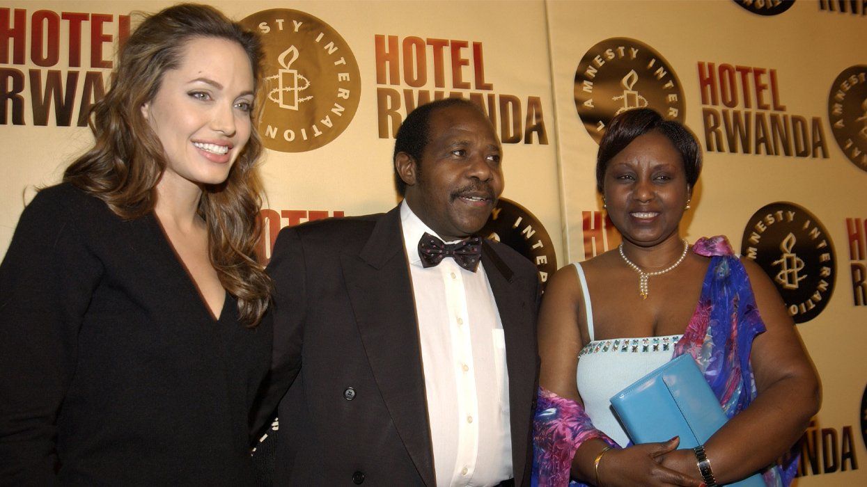 Freed 'Hotel Rwanda' Hero Safely Back in US