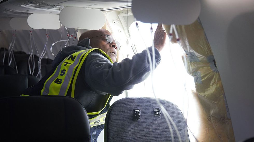 Missing door plug from Alaska Airlines plane found in Portland backyard