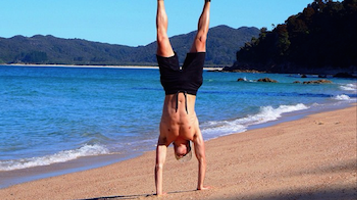 Gay Olympic speed skater Blake Skjellerup's Jet-Set Fitness Tips