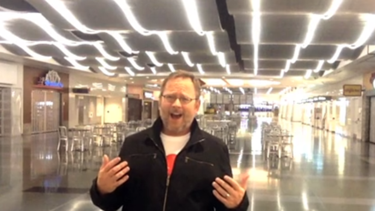 WATCH: Celine Dion, A Bored Guy, and the Vegas Airport