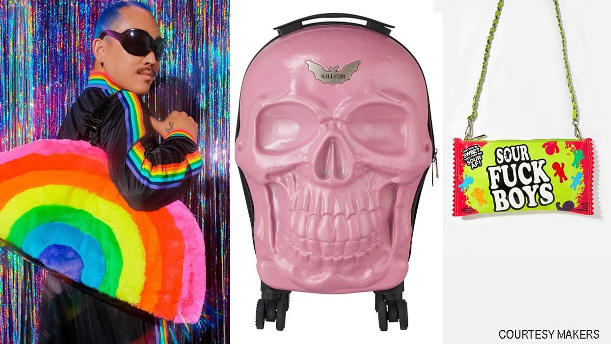 images of some queer travel gear