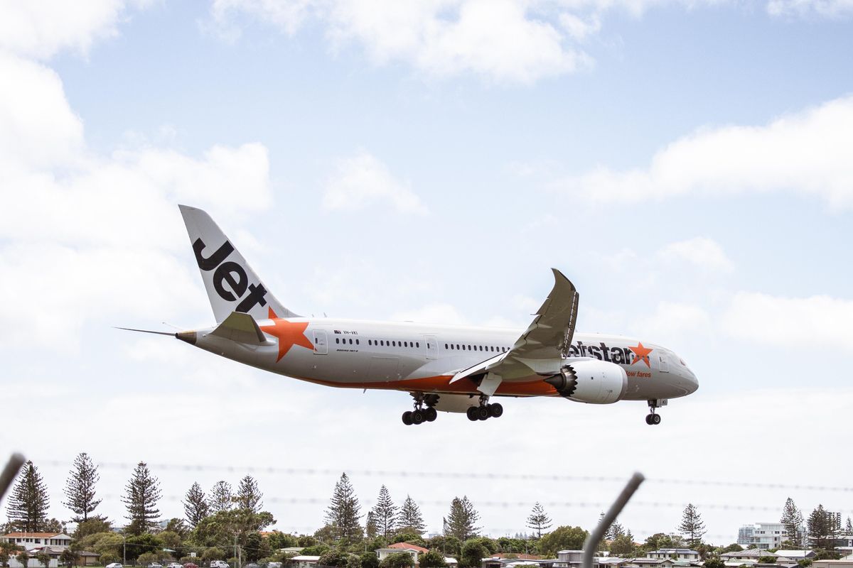 Jetstar plane Gold Coast Airport by Josh Withers