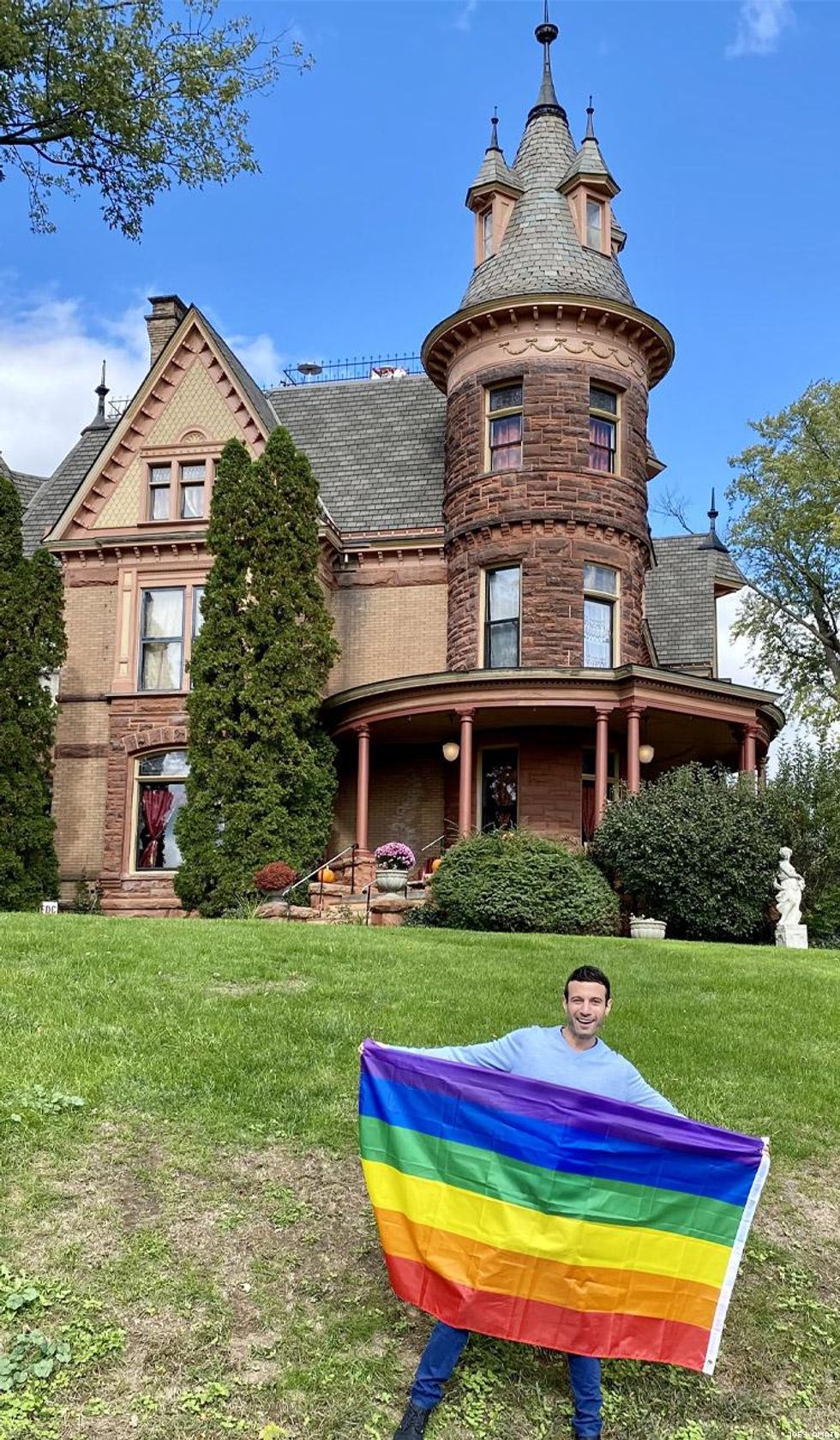 Joey Amato at Kalamazoo's Henderson Castle