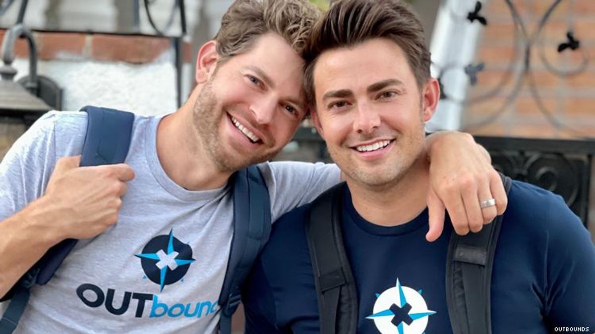 Jonathan Bennett and Jaymes Vaughan of OUTbound travel