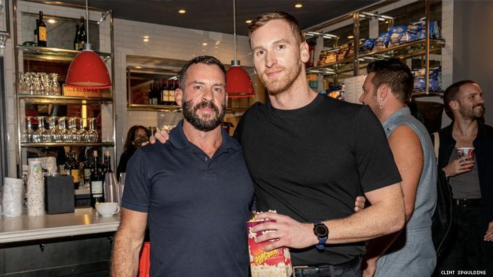 Josh Wood and actor William Dixon Popp