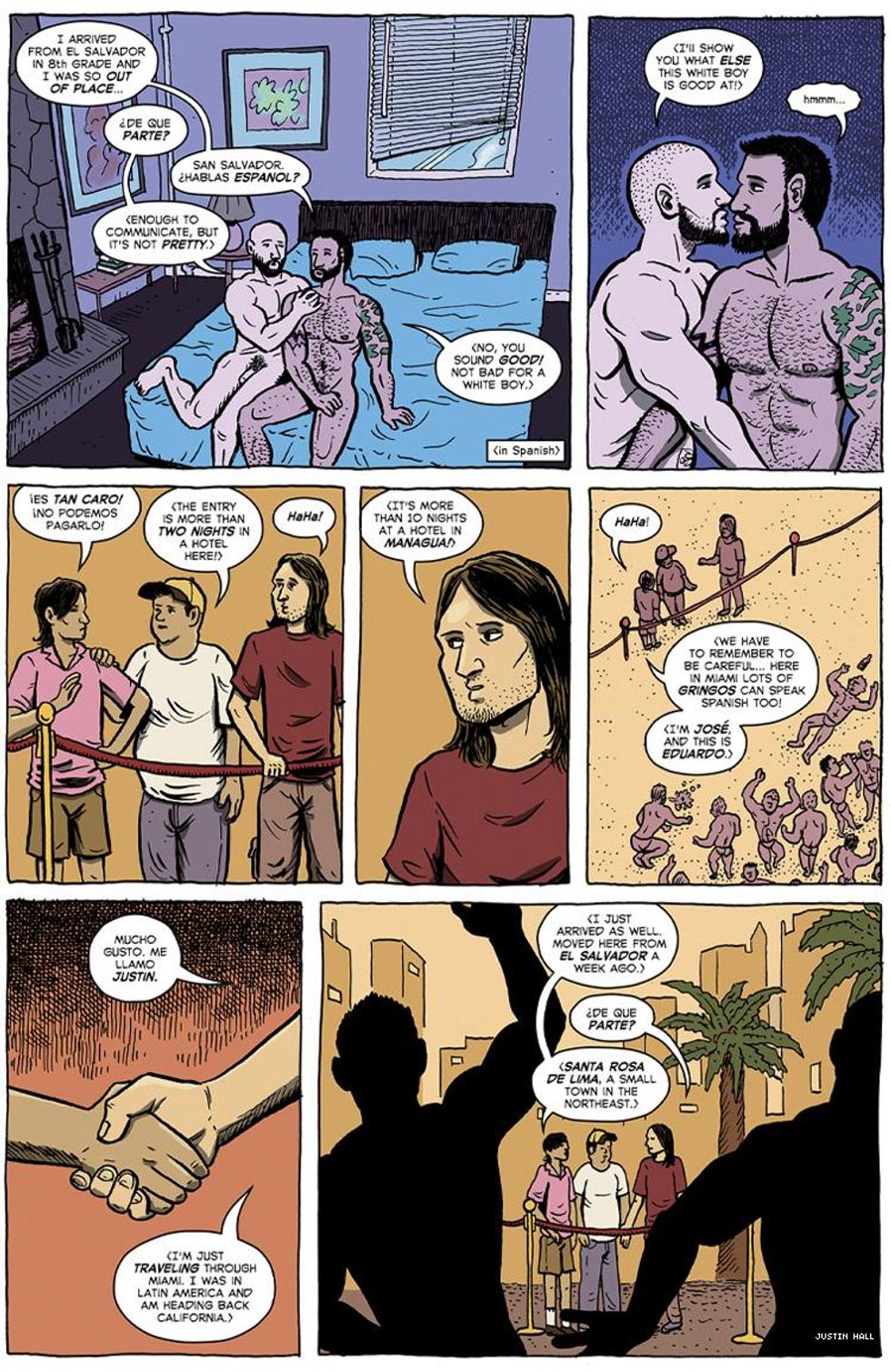 Justin Hall's True Travel Tales Miami: Brooklyn p 3