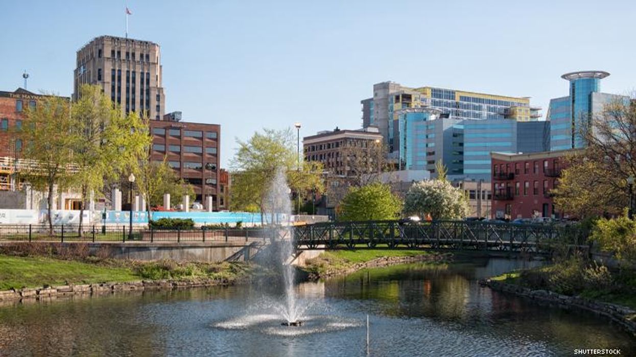 Kalamazoo city scape