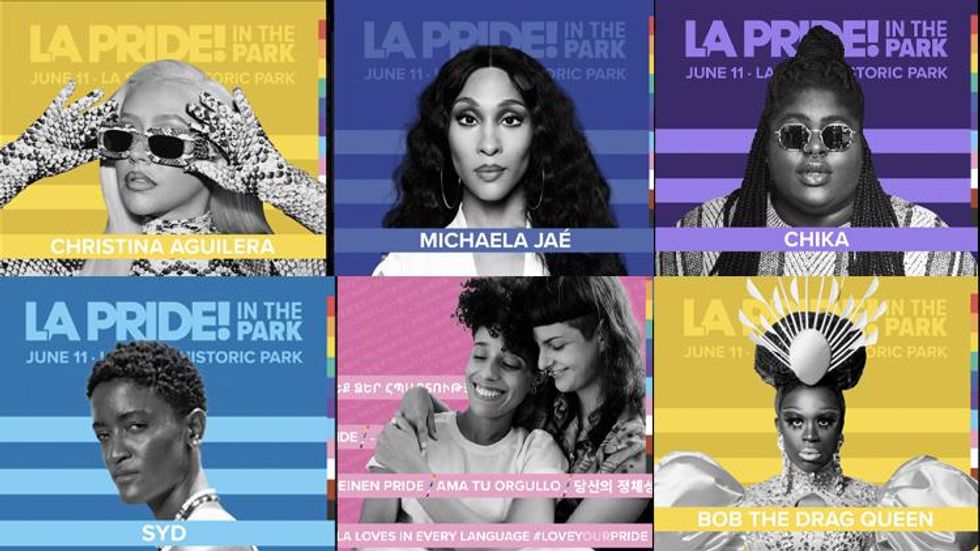 LA Pride 2022 lineup