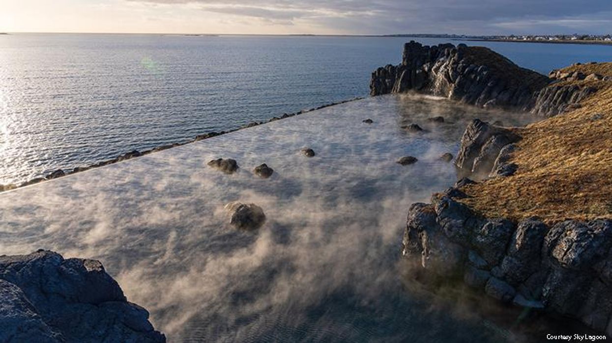 Lesbian Honeymooner Chaya Milchtein Discovers Iceland's Wet and Welcoming Embrace