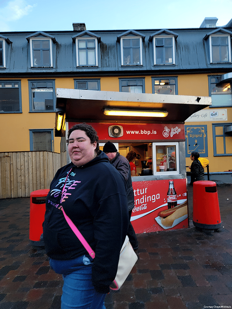 Lesbian Honeymooner Chaya Milchtein Discovers Iceland's Wet and Welcoming Embrace