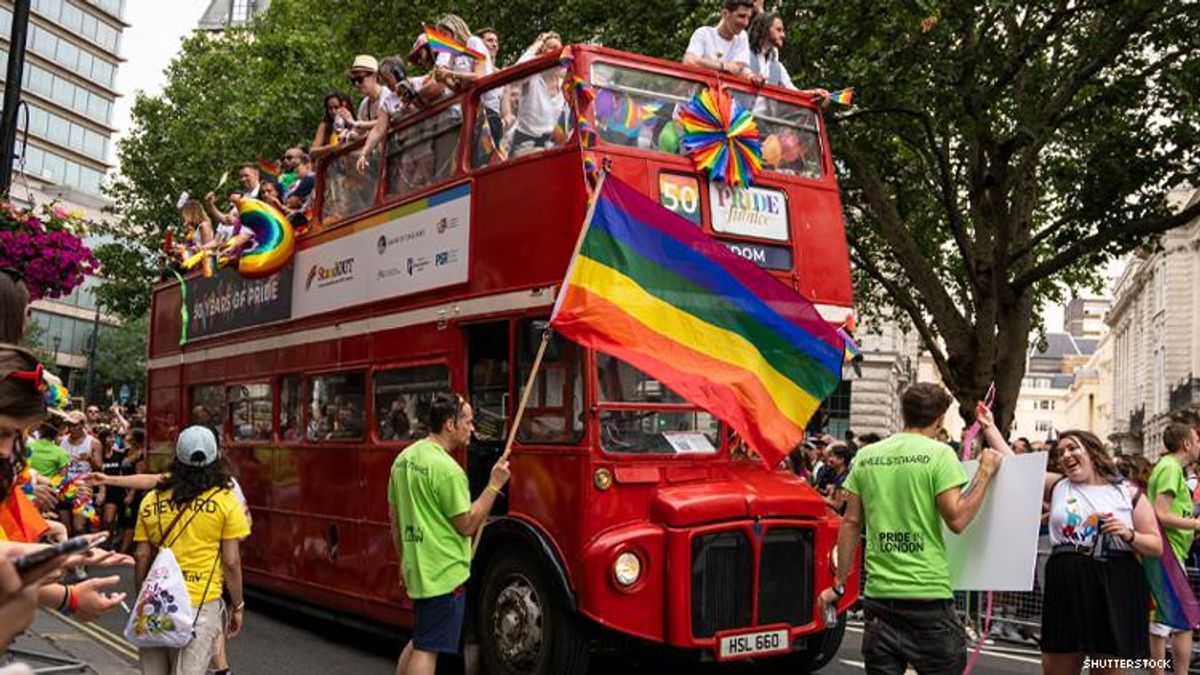 London Pride Bus 2019