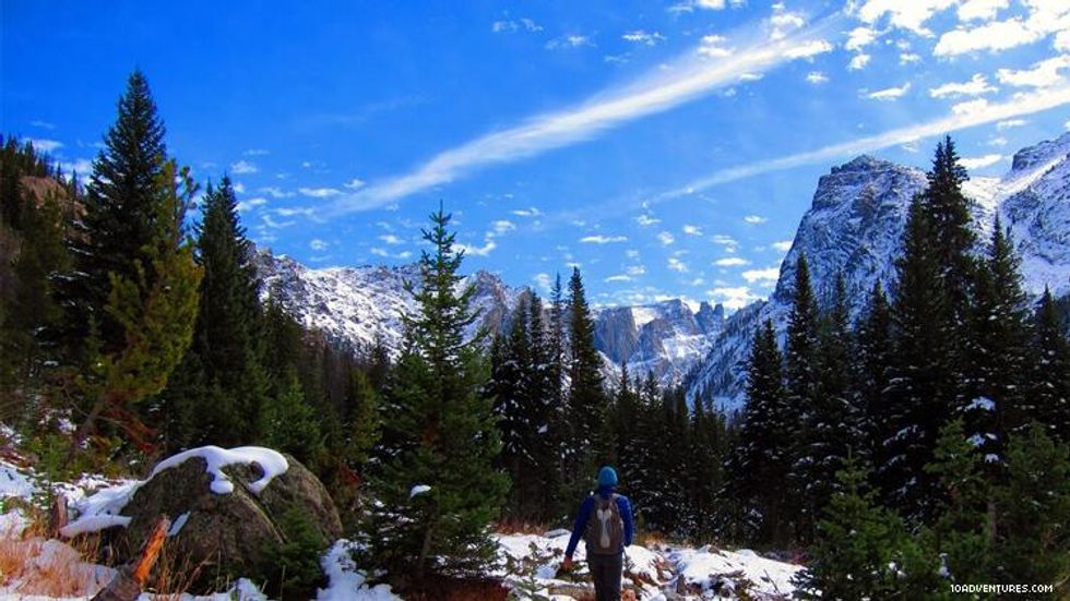 Lone Eagle Peak in Indian Peaks Wilderness
